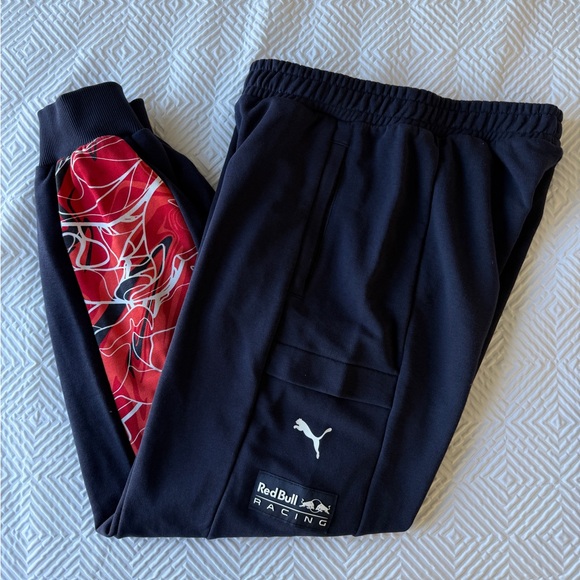 Red Bull Racing All Over Print Joggers by Puma - Night Sky